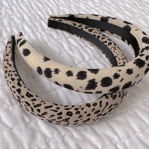 Animal print headbands